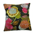 Ethnic Kantha Work Pillow Cover (India)