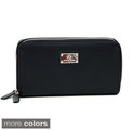 Anais Gvani Genuine Leather Zip-Around Wallet