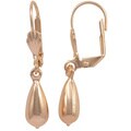 18k Gold Tear Drop Earrings