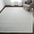Handmade Cambridge Moroccan Light Blue Wool Rug
