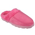 Journee Collection Womens Lug Sole Sueded Slipper