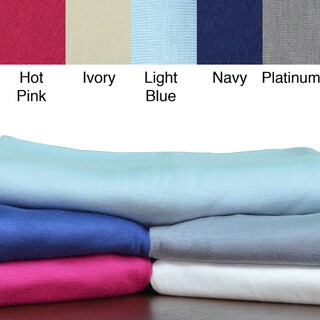 Brielle Home 100-percent Modal from Beech Jersey Knitted Pillow Case (Set of 2)