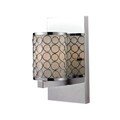 Synergy 1-light Polished Nickel Wall Sconce