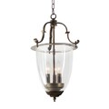 Avery 3-light Glass Chandelier