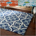 Handmade Marrakesh Trellis Indoor / Outdoor Rug (9' x 12')