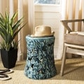 Safavieh Paradise Cloud Blue Ceramic Garden Stool