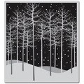 Hero Arts Cling Stamps-Winter Trees