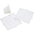 Perler Replacement Pegboards 2/Pkg-Large Clear Square