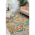 Nourison Vista Floral Ivory Rug