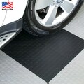 BlockTile Garage Flooring Interlocking Tiles Coin Top - (30 Pack)