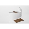 Aquatica PureScape 748M Freestanding AquaStone Bathtub