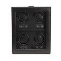 Wolf Designs Heritage Four Watch Winder with Cover
