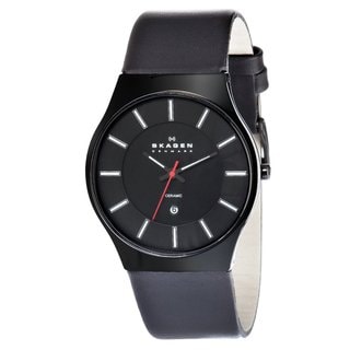 Skagen Men's Ceramic Date Watch