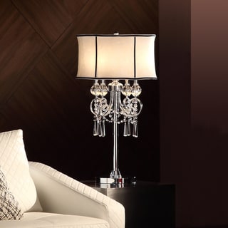 ETHAN HOME Hyland 32.50 inches Crystal Table Lamp