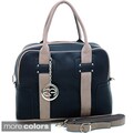 Anais Gvani Women's Two-toned Box Satchel Handbag