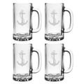 Anchor Collection 16-ounce Pub Beer Mugs (Set of 4)