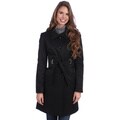 Via Spiga Women's Funnel Neck Rain Trenchcoat