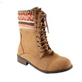 Machi by Beston Women's 'Jimmy' Combat Boots