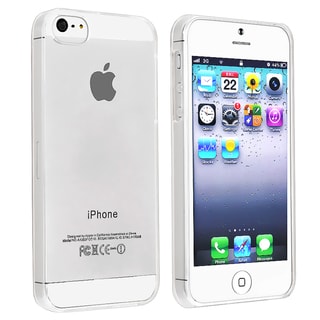 GeekManiac Clear Snap-on Slim Case for Apple iPhone 5