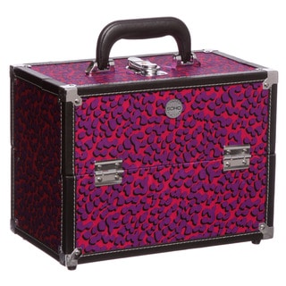 SOHO Berry Cheetah Beauty Case