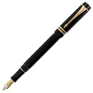 Parker Duofold International Black GT Fountain Pen