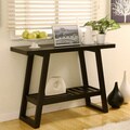 Celine Cappuccino Finish Flared Sofa Table