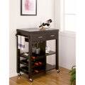 Stewardee Contemporary Mobile Kitchen Bar Cart
