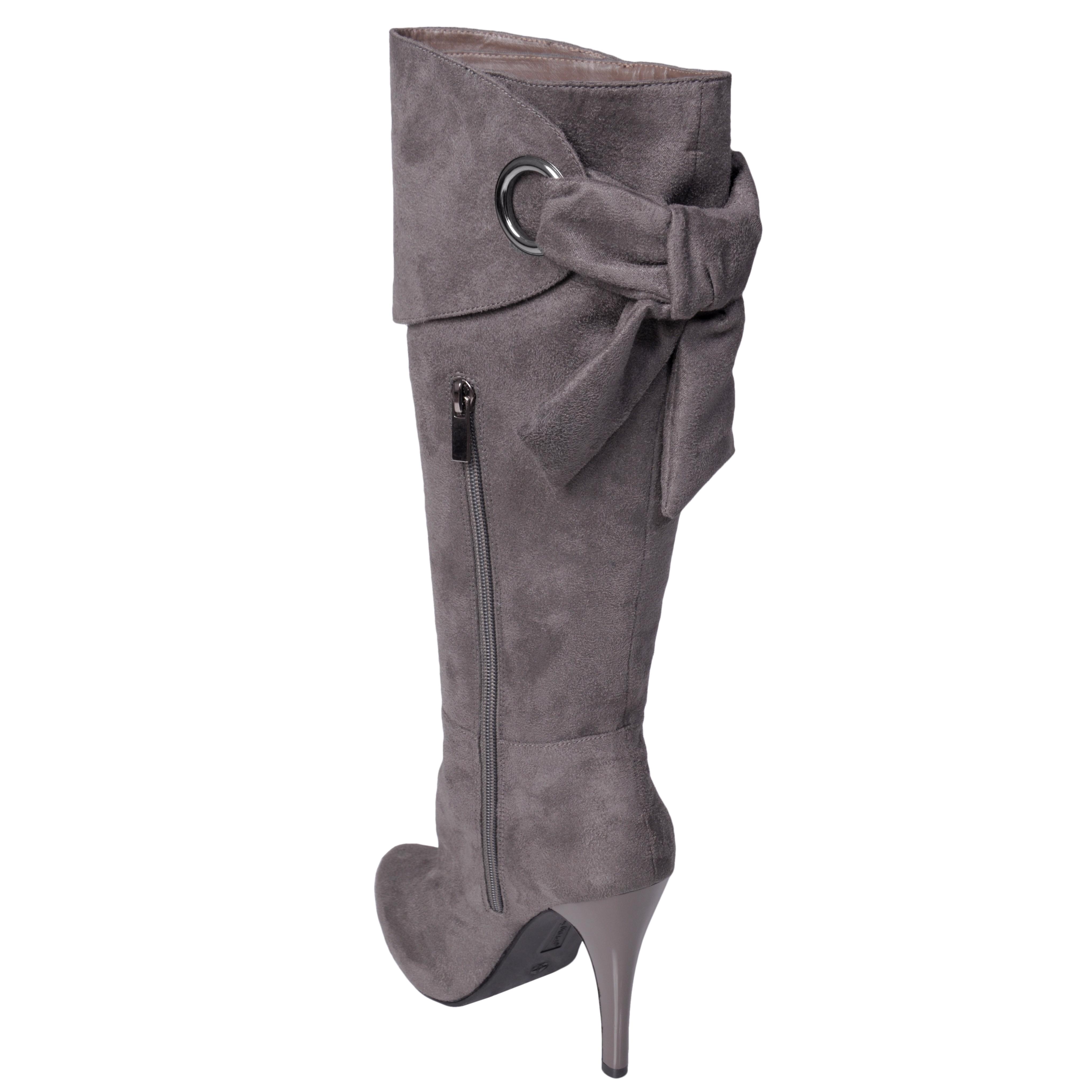 Journee Collection Women's 'Savior-54' Cuffed Mid-calf Boots