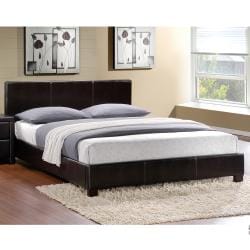 Hermes Dark Brown King-size Platform Bed