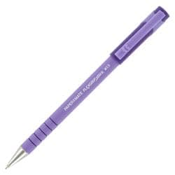 Papermate FlexGrip Ultra Purple Medium Ballpoint Stick Pens (Pack of 12)