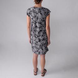 Journee Collection Women's Floral Cap-sleeve Dress