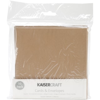 Square Card Pack-Natural