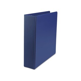 Universal Suede Finish Vinyl Round Ring Royal Blue Binder (Pack of 12)