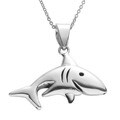 Tressa Sterling Silver Shark Necklace