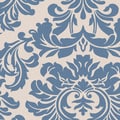 Hand-tufted Slate Blue Mondial Wool Rug (6' x 6')