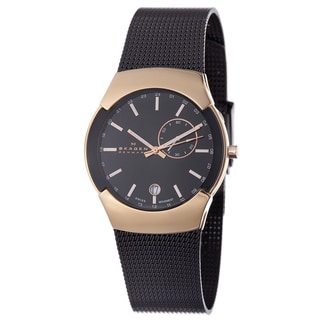 Skagen Men's Rose-gold Stainless Steel Watch