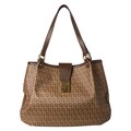 Fendi 8BR661 00FB5 F0TTF Forever Zucca-Printed Medium Hobo