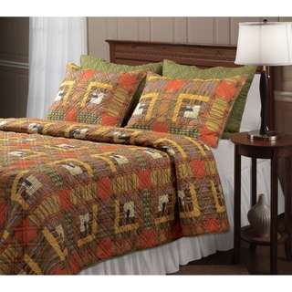 Lakewood Lodge 3-piece Quilt Set