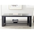 Safavieh Lahoma Black Coffee Table