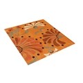 Alliyah Rust New Zealand Blend Wool Rug (4 x 6)