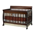 Cadence Espresso 4-in-1 Convertible Crib with Toddler Rail