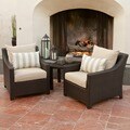 Slate Club Chair and Side Table Patio Furniture Set