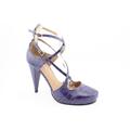 Samanta Women's 'Viv Strappy' Leather Dress Shoes (Size 6.5)