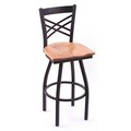 Cambridge 36-inch Black Finish Bar Stool