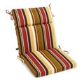 Blazing Needles Three-Section Outdoor Chair Cushion