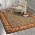 Living Treasures Aqua Rug (8'3 x 11'3)