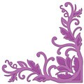 Spellbinders Die D-Lites Fantastic Flourish 2