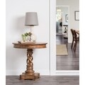 Isabella English Chestnut Round End Table