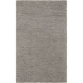 Hand-crafted Beige Solid Casual Coventry Rug (2' x 3')