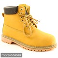 Zotas Men's Leatherette Lace-up Boots